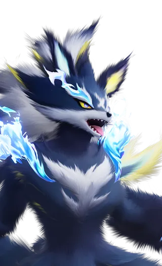 Thunderstorm Scorchhowl in Aniimo
