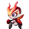 Highland Wisptis Aniimo icon, Fire/Dark Lumin